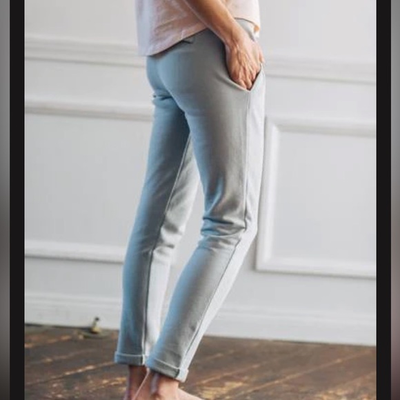 Jason Scott - Pima Cotton French Terry / Sydney Trousers Pants / size S / NWT - Picture 4 of 10